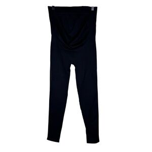 BLANQI Everyday Maternity Belly Support Full Coverage Seamless Leggings Large